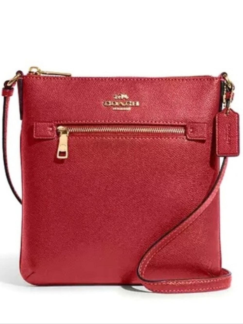 Coach Mini Rowan Crossgrain Leather File Bag - Picture 3 of 12
